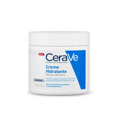 CeraVe Kit Hidratação Completa Loção Creme Mãos 4 Peças