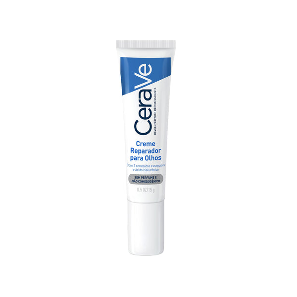 CeraVe Creme Reparador para Olhos Ácido Hialurónico 15ml Hidratante
