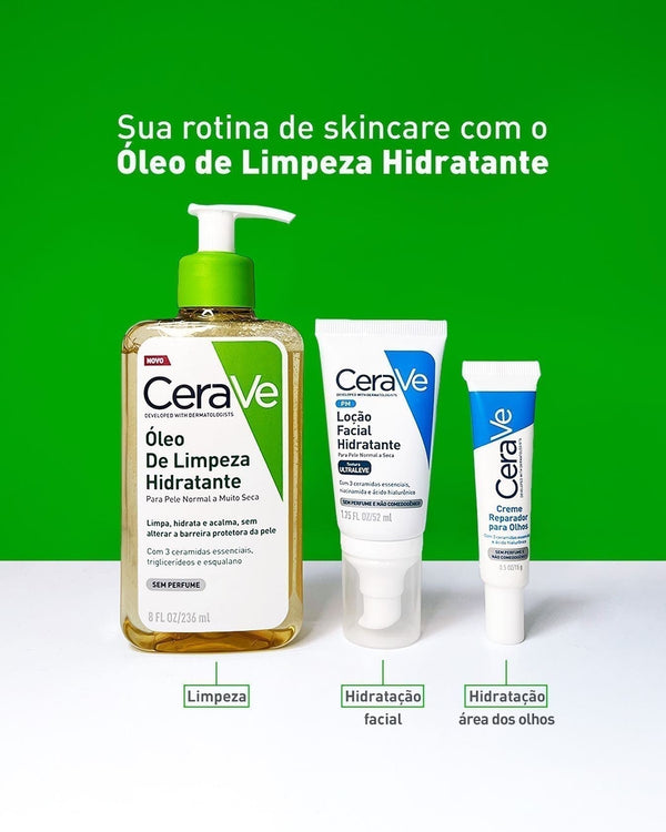 Kit Skincare Facial Completo Limpeza e Hidratação 3 Peças